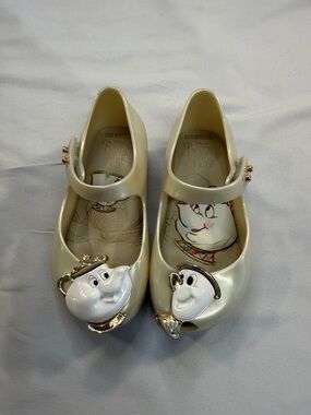 ⭐️ Disney - Beauty and the Beast - Mini Melissa Mary Jane Jelly Shoes